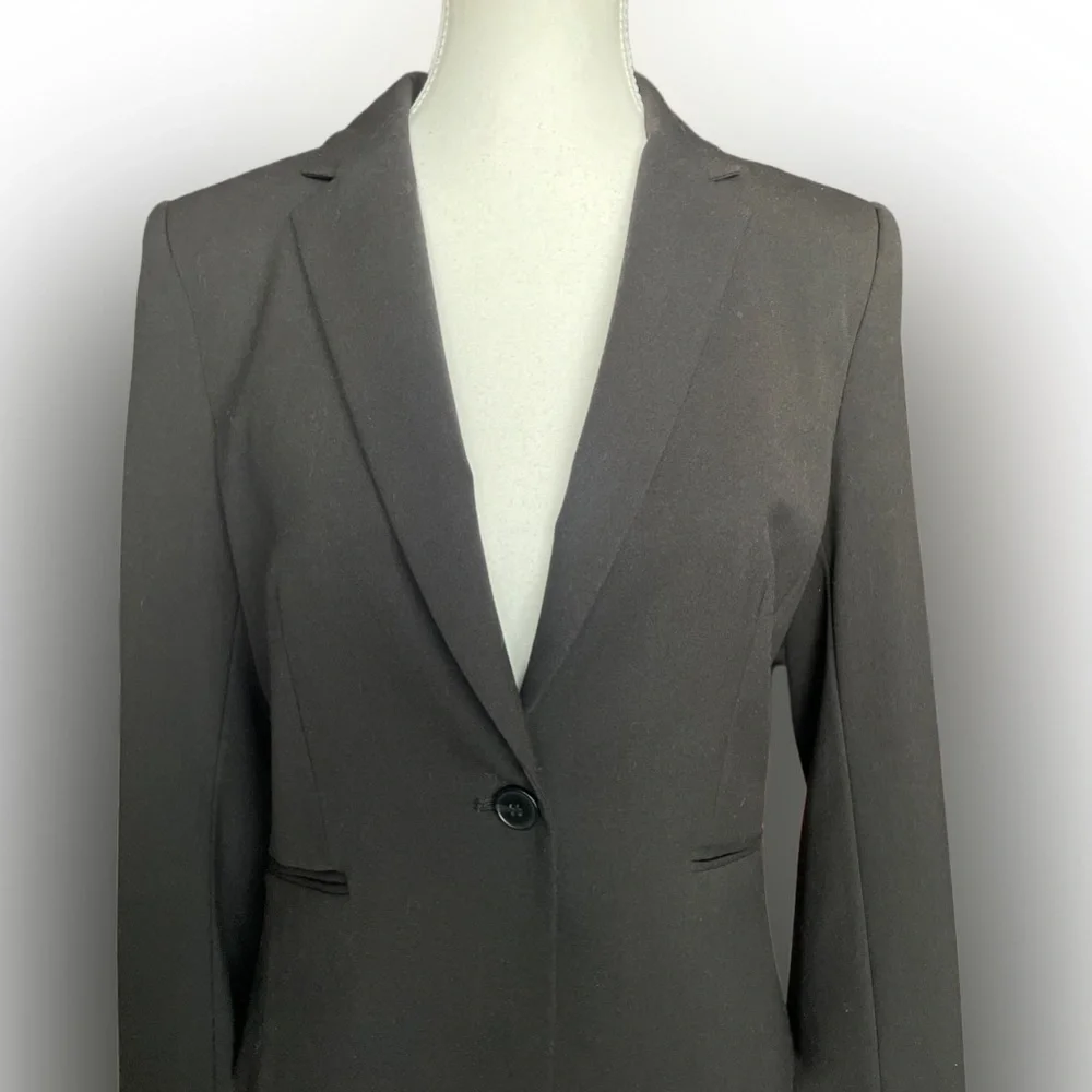 H&M Black Fitted Blazer - Picture 3 of 9